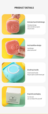 Soft Silicon Massage Bath Brush for Cats and Dogs Benefits & Usages Pets Emporium Pakistan