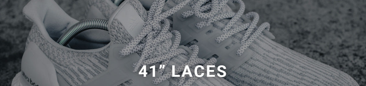 41" Lace Lab Laces on Adidas