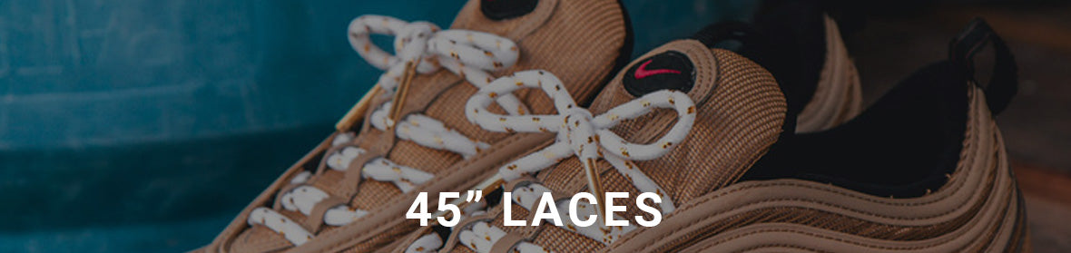 45" Lace Lab Laces on Nike Airmax 97