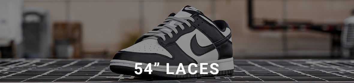 Cordones Lace Lab de 54" en Nike Dunks