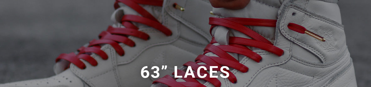 63" Lace Lab Shoelaces on AJ1