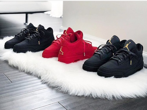 Jordan negros y rojos