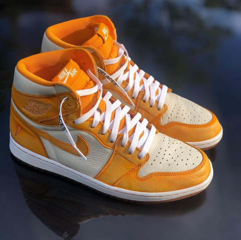 air jordan 1 orange laces