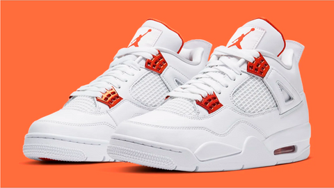 Air Jordan 4 Retro 'Naranja Metálico'