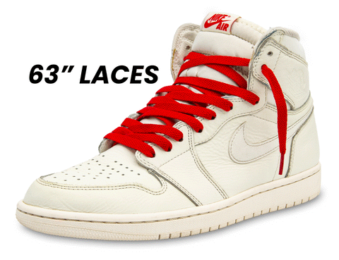 Longitud del cordón Jordan 1: 63" en Lace Lab