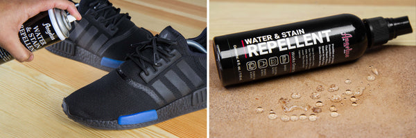 Angelus Water and Stain Repellent on sneakers