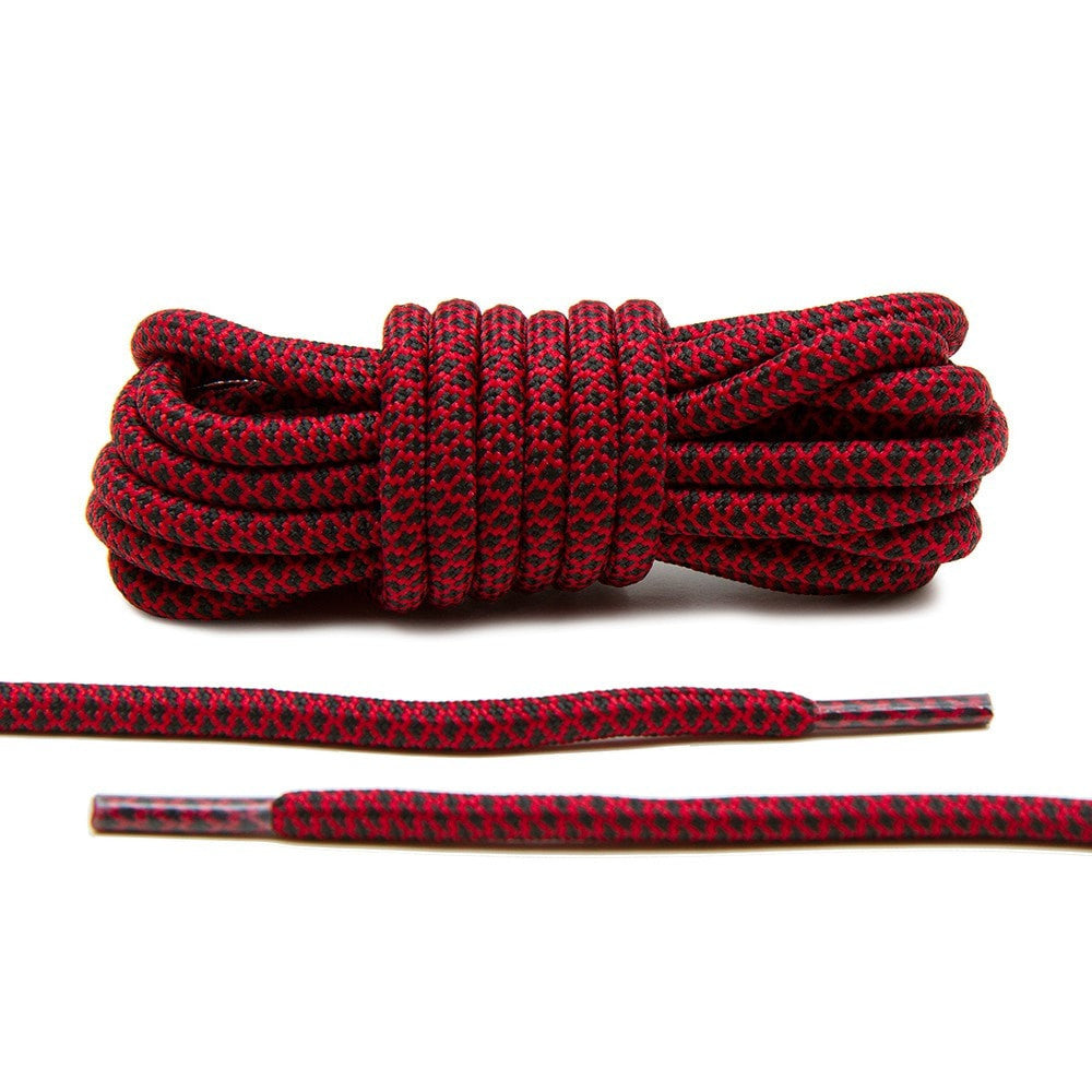 Black/Red Rope Laces | Rope Laces 