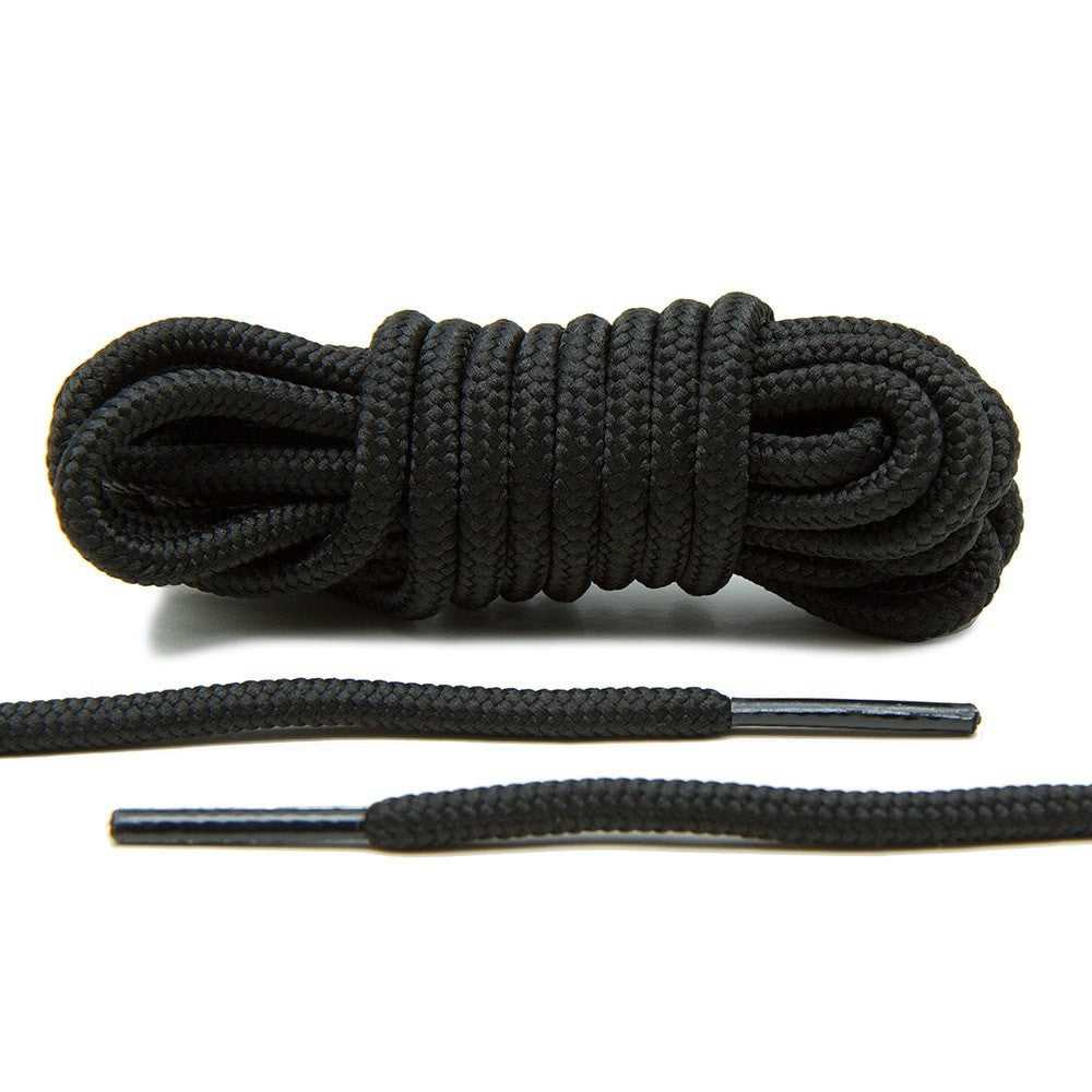 black jordan shoe laces