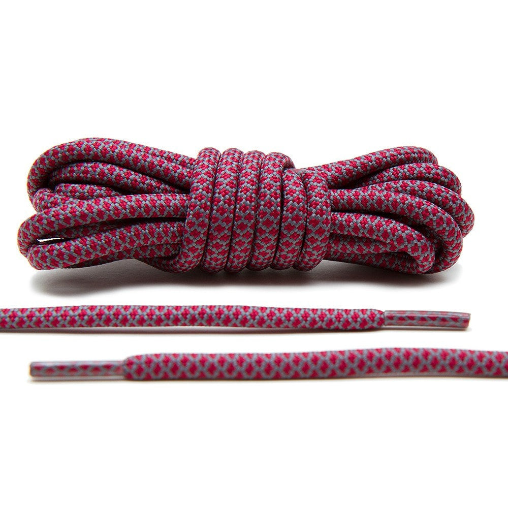 burgundy shoelaces