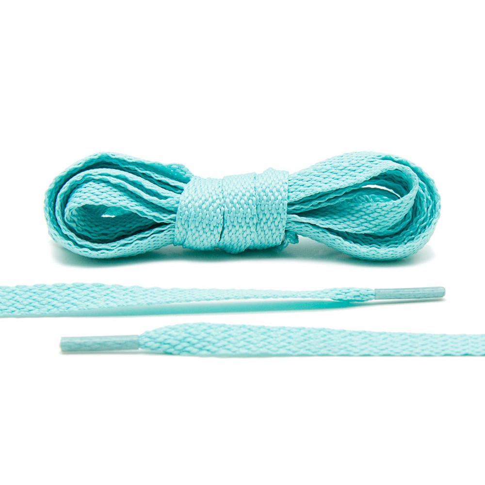 teal shoelaces