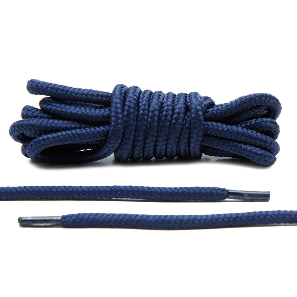 dark blue shoelaces
