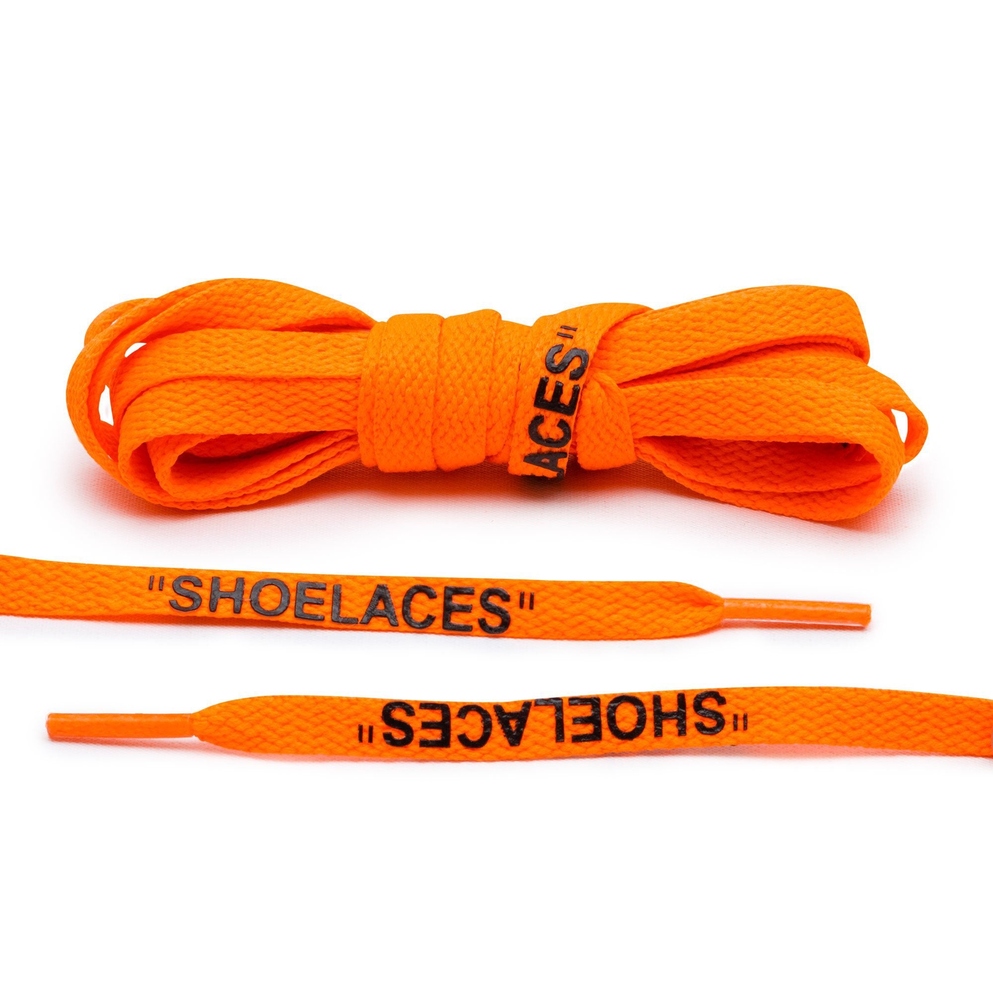 verwarring legering geest Neon Orange/Black Off-White Style "SHOELACES" | Shoe Laces