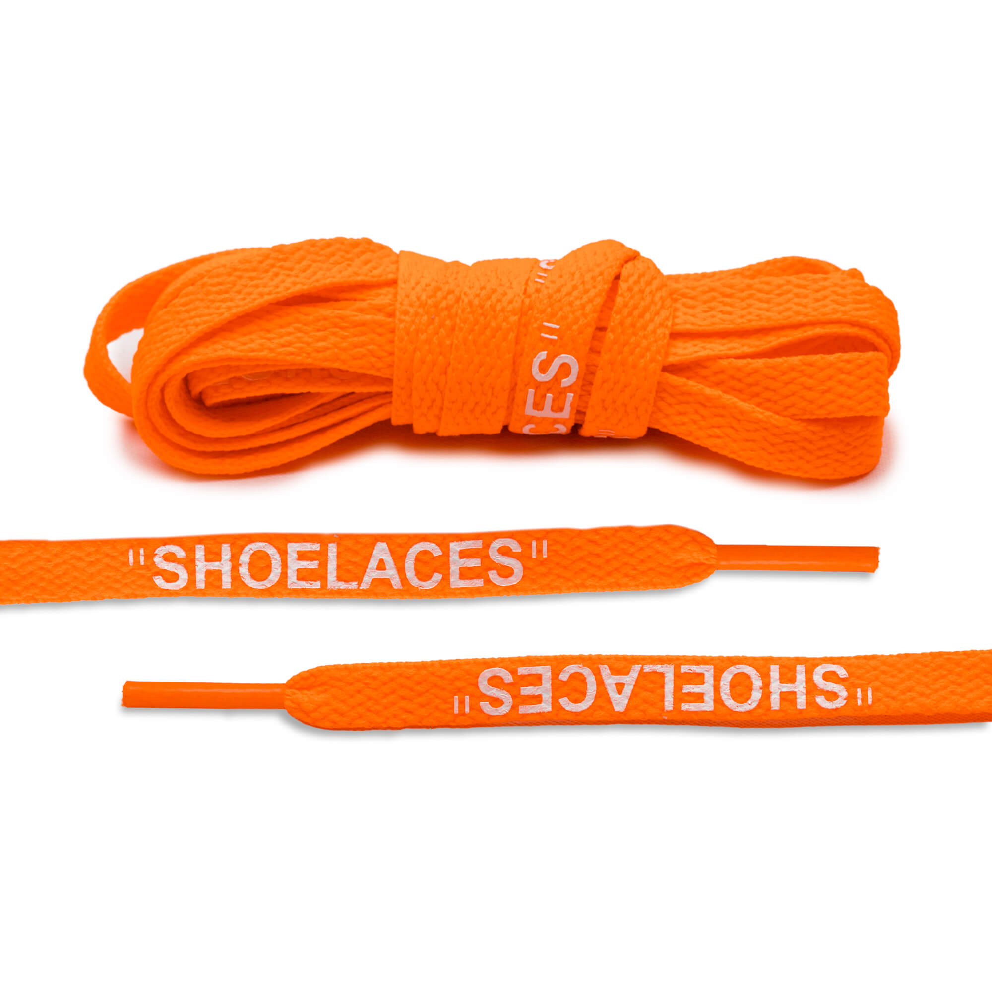 Térmico Tortuga Discriminar Neon Orange Off-White Style "SHOELACES" | Shoe Laces