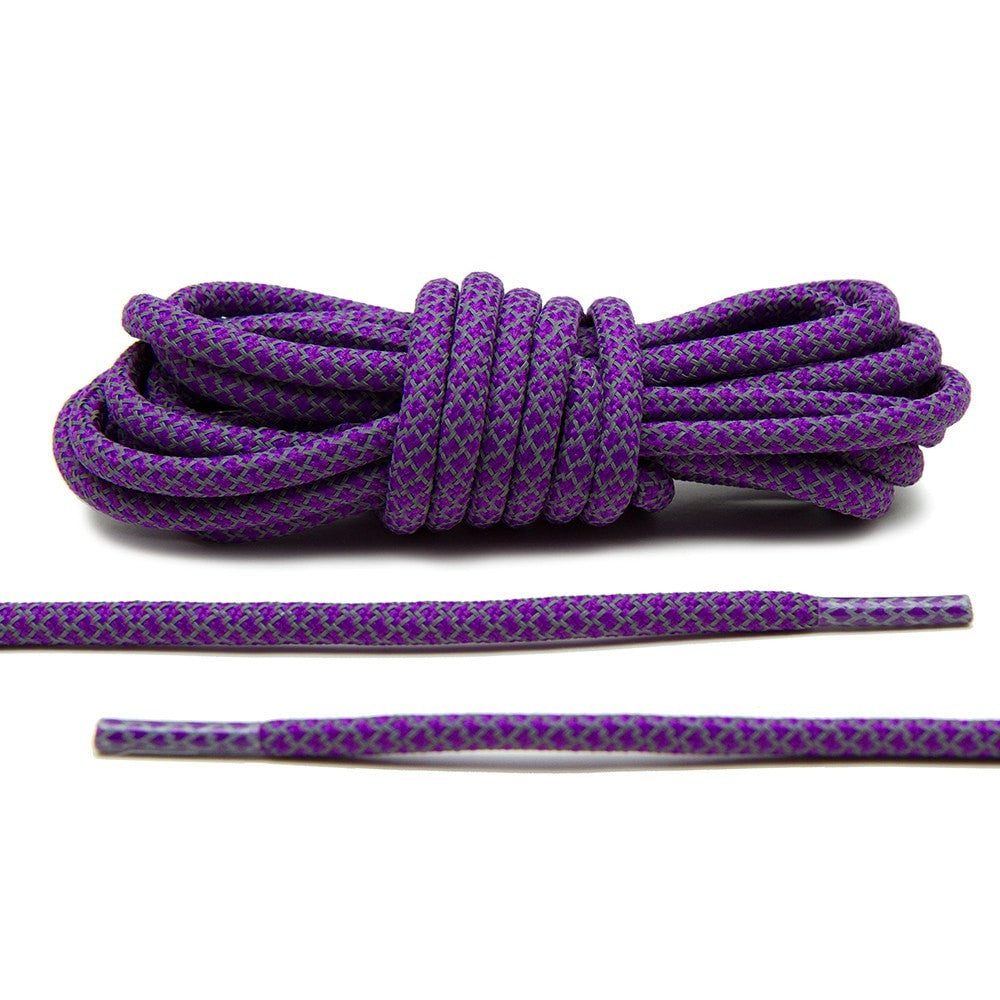 Purple 3M Reflective Rope Laces | Shop 