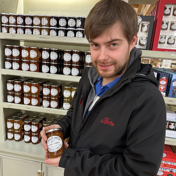 James with Blood Orange marmalade