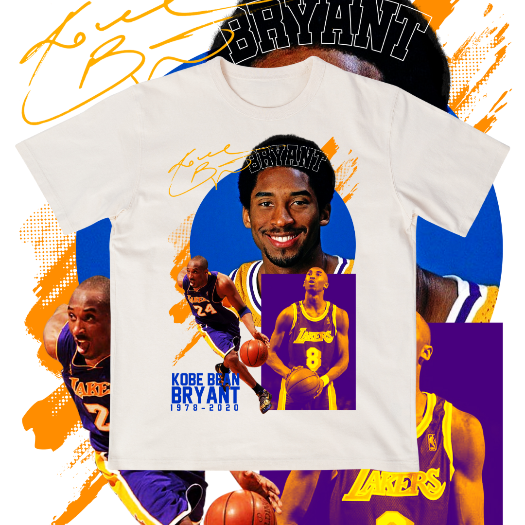 KOBE BRYANT 3 IMGAES - GRAPHIC TEE