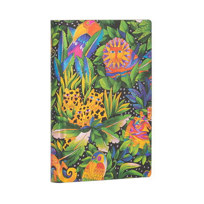 Paperblanks Flexi Laurel Burch Jungle Song Mini 3.75 x 5.5 Inch Journal