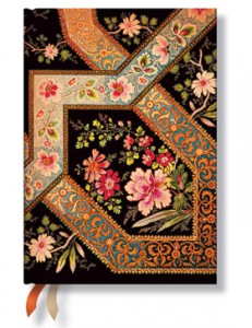 Paperblanks Fili?gree Floral Ebony 18-Month Planner