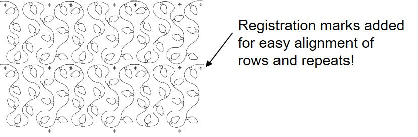 Line art drawing of repeats 60042