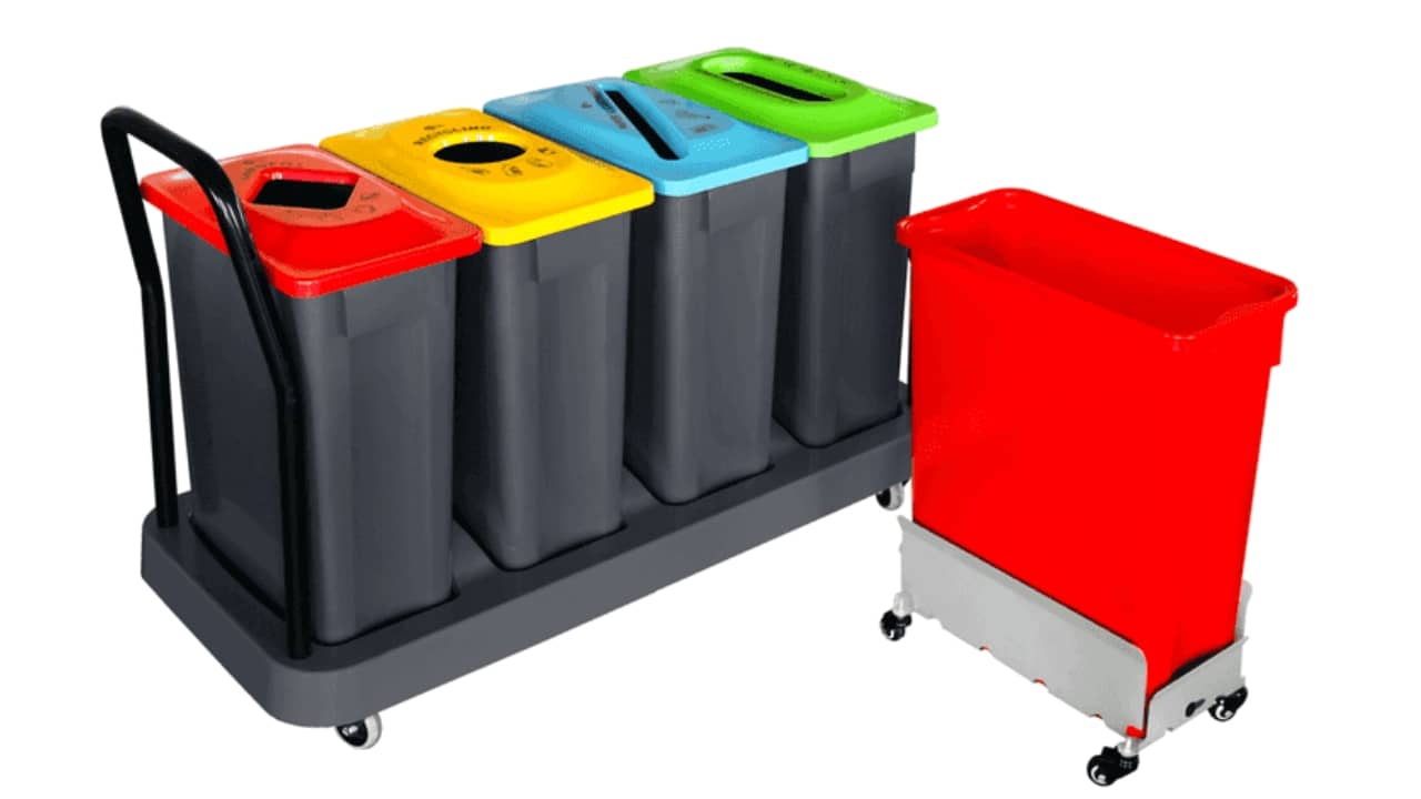 Multi-Bin Systems for Simplified Recycling