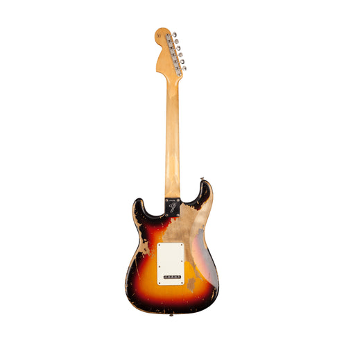 Fender Custom Shop Michael Landau Signature 1968 Relic Stratocaster Electric Guitar, 3-Tone Sunburst