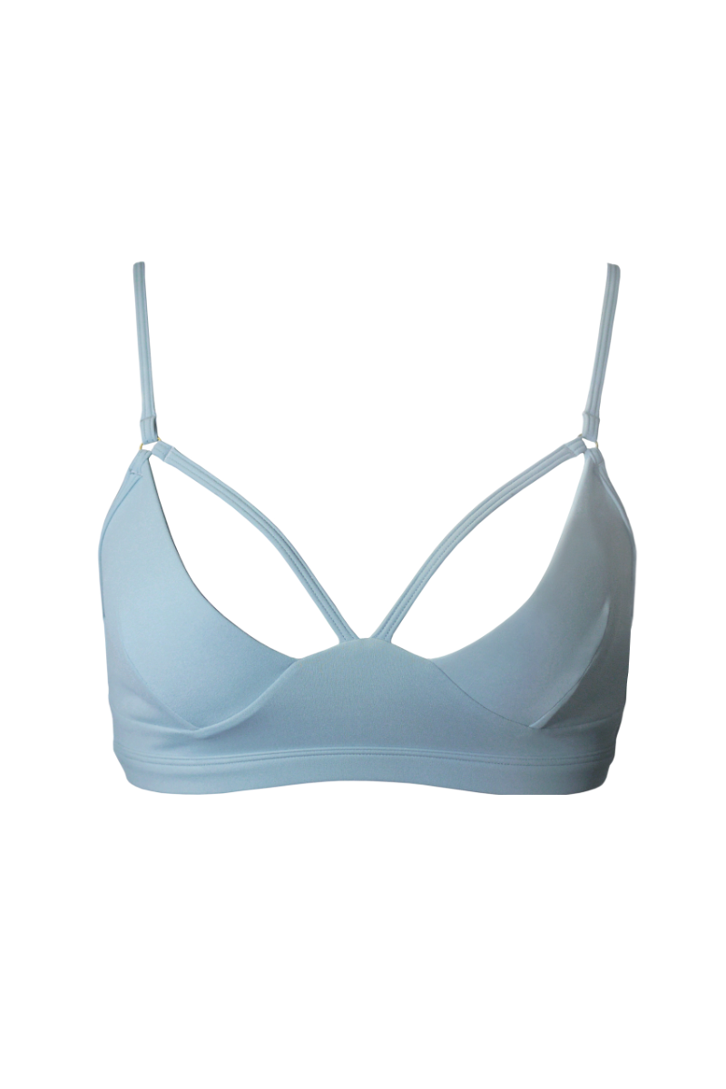 Hamade Activewear Strappy Top - Light Blue-Hamade Activewear-Redneck buddy