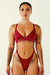 CXIX Aphrodite Bodysuit - Maroon Suede-Creatures of XIX-Redneck buddy