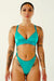 CXIX Aphrodite Bodysuit - Turquoise Satin-Creatures of XIX-Redneck buddy