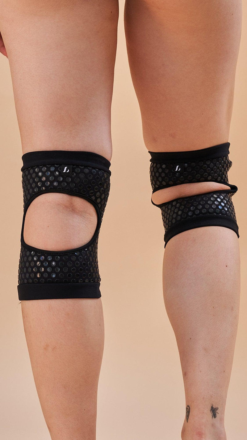 Lunalae Sticky Slim Look Kneepads - Black-Lunalae-Redneck buddy