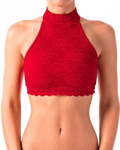 Dragonfly Lisette Top - Lace Red-Dragonfly-Redneck buddy
