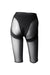 Hamade Activewear Mesh Garter Style Cycling Shorts - Black-Hamade Activewear-Redneck buddy