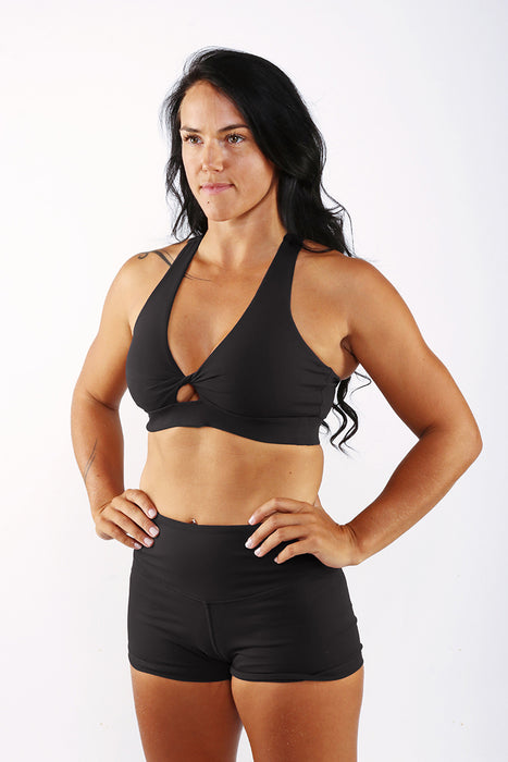 sports bra low cut