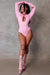 CXIX 119 Plunge Bodysuit - Pink-Creatures of XIX-Redneck buddy