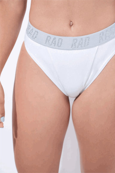 RAD Atlantida Shorts - White Glitter-RAD-Redneck buddy