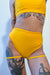 Pole Addict Bliss Adjustable Garter Shorts - Mango-Pole Addict-Redneck buddy