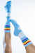 Rolling Calf High Socks - Rainbow Sky-Rolling-Redneck buddy