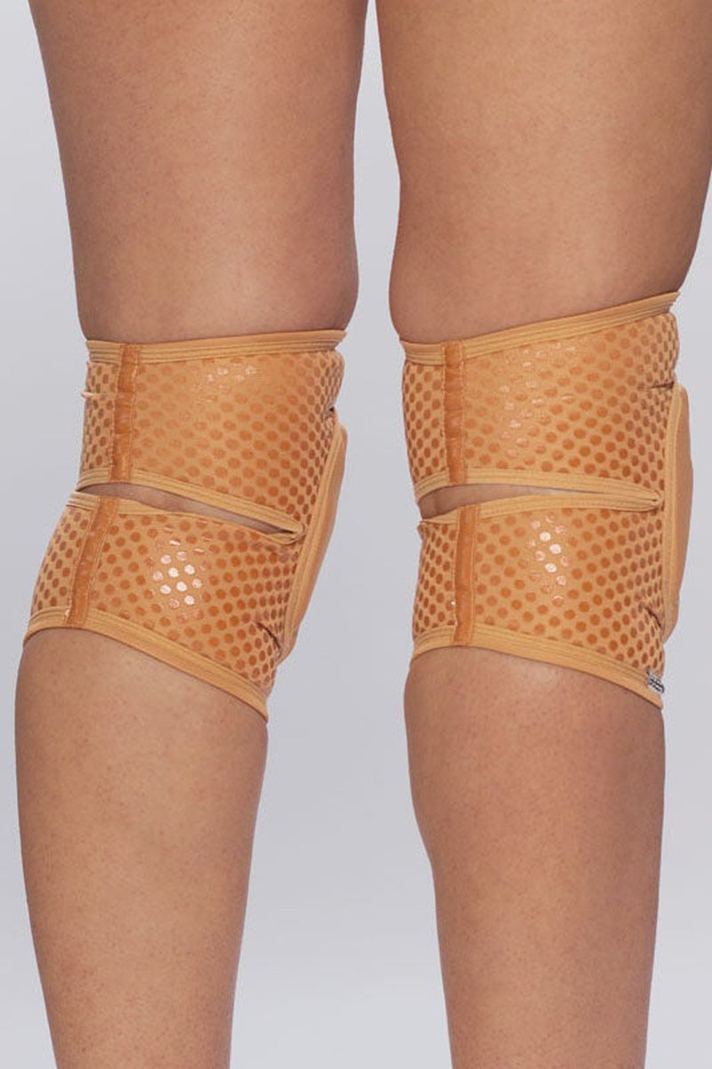 Queen Grippy Kneepads - Caramel-Queen Accessories-Redneck buddy