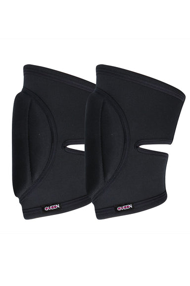 Grippy knee pads – Black Fire - Queen Wear