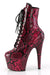 Pleaser USA Adore-1020SPWR 7inch Pleaser Boots - Hot Pink Snake-Pleaser USA-Redneck buddy