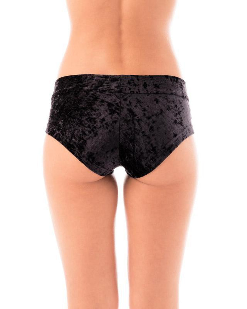 Dragonfly Hot Pants - Velvet Black-Dragonfly-Redneck buddy