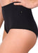 Cleo the Hurricane Essential High Waisted Shorts - Black-Cleo the Hurricane-Redneck buddy