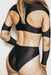 FANNA Jade Bodysuit - Black-FANNA-Redneck buddy