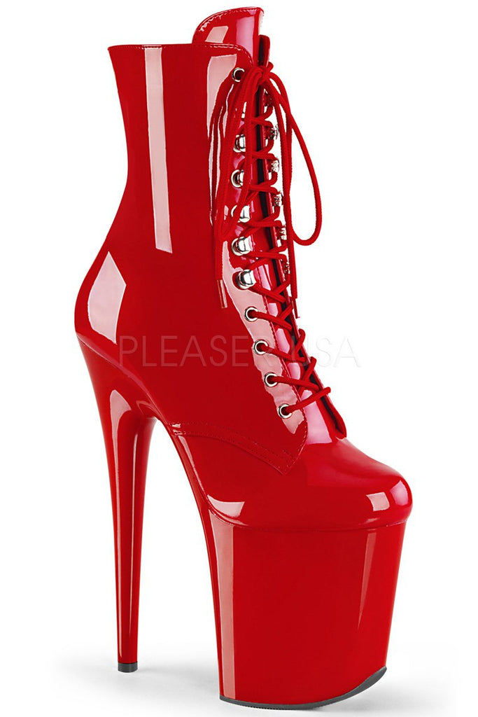 pleaser boots 8 inch