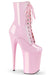 Pleaser USA Infinity-1020 9inch Pleaser Boots - Patent Baby Pink-Pleaser USA-Redneck buddy