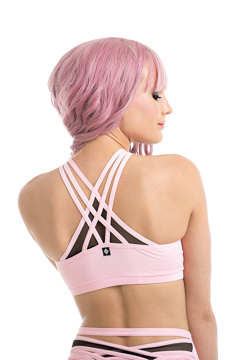 Poledancerka X-Front Top - Baby Pink-Poledancerka-Redneck buddy