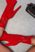Hella Heels HellGirl Front Lace 7inch Boots - Red/Yellow-Hella Heels-Redneck buddy
