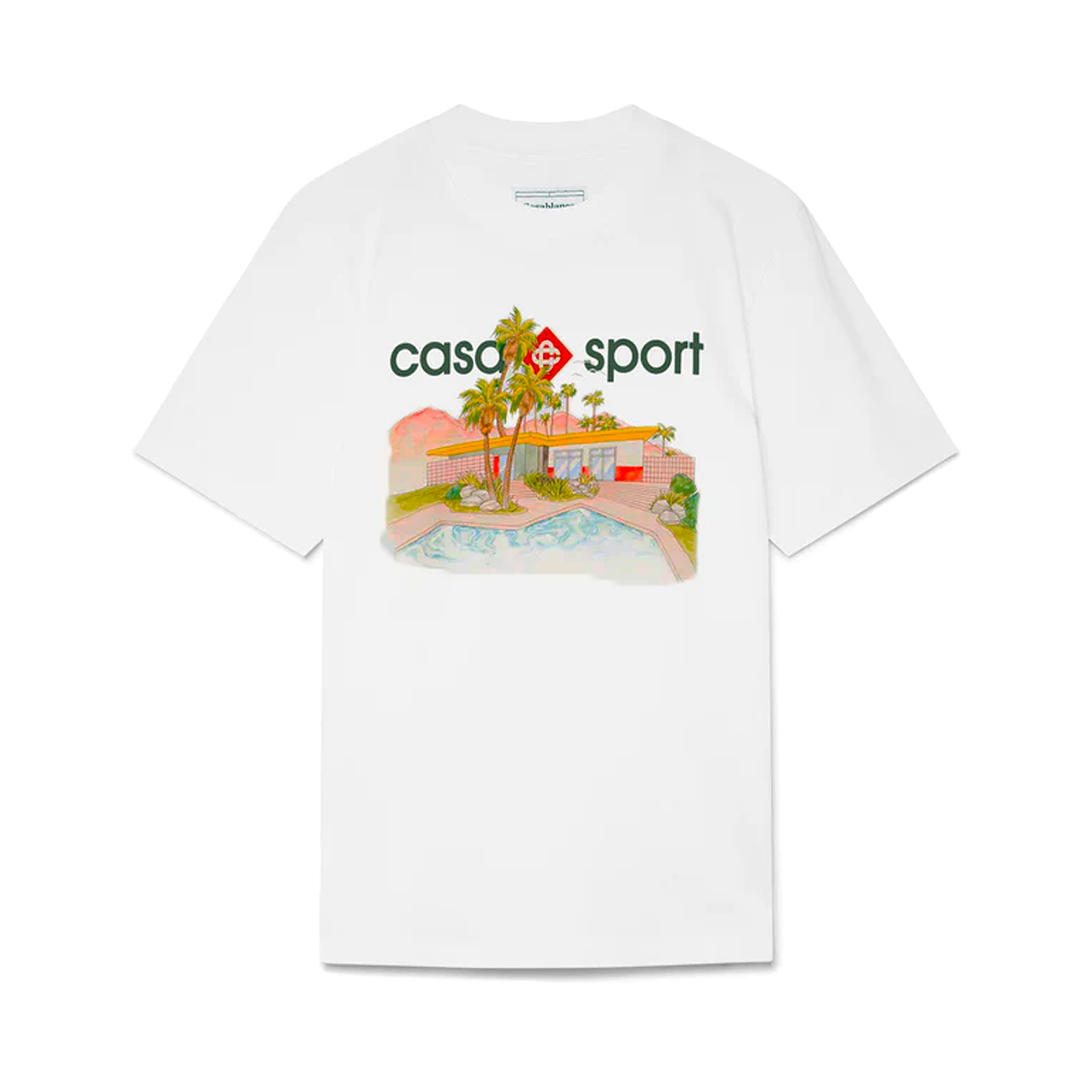 AMIRI White Paint Drip Logo T-Shirt - NOBLEMARS