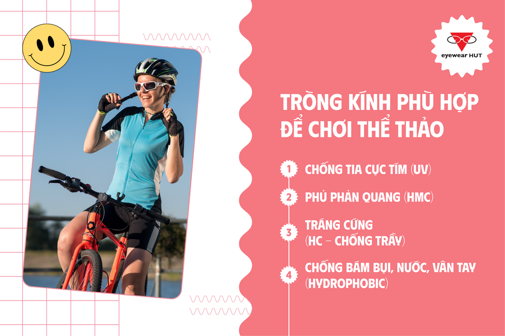 Tròng kính chuyên chơi thể thao