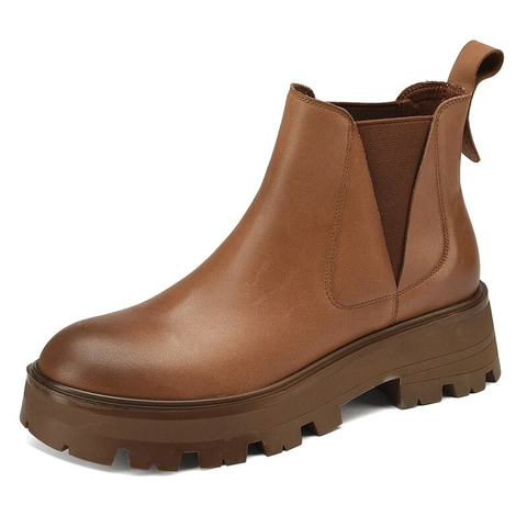 WOMEN'S LEATHER BOOTS - MODERN CASUAL SHOES.