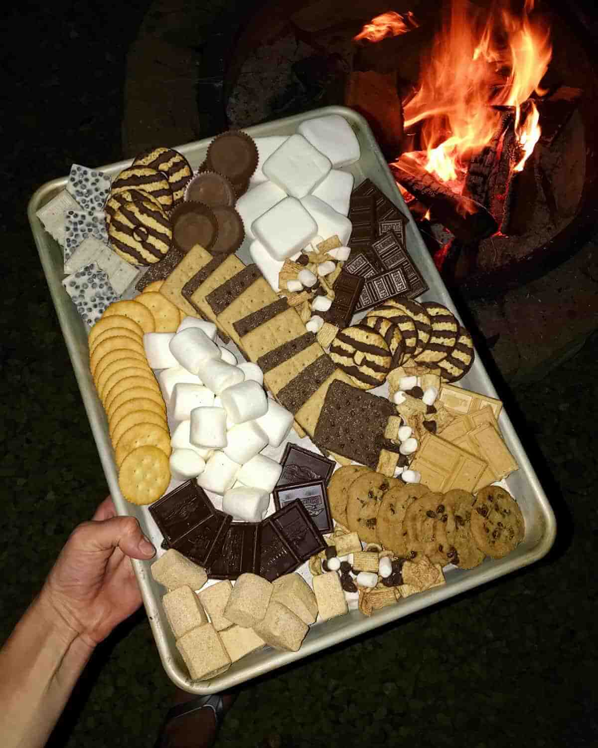 Third Must-Have - S'mores Ingredients (and roasting sticks for the marshmallows!)